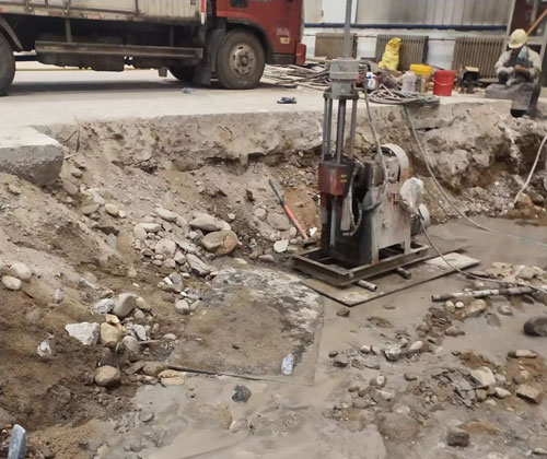 遵化公路下沉压浆